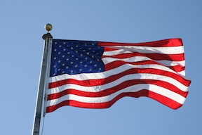 American Flag | Riverside, CA Veterans Parade | Greenberg, Greenberg & Kenyon, A Professional Law Corporation